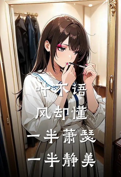 叶不语风却懂,一半萧瑟一半静美